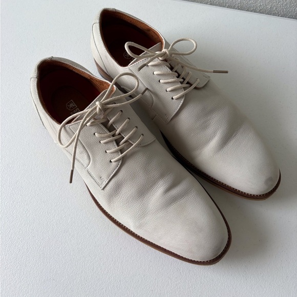 Stacy Adams Preston Lace Up Plain Toe Oxford Size 11 M Leather Wedding Prom - Picture 1 of 11